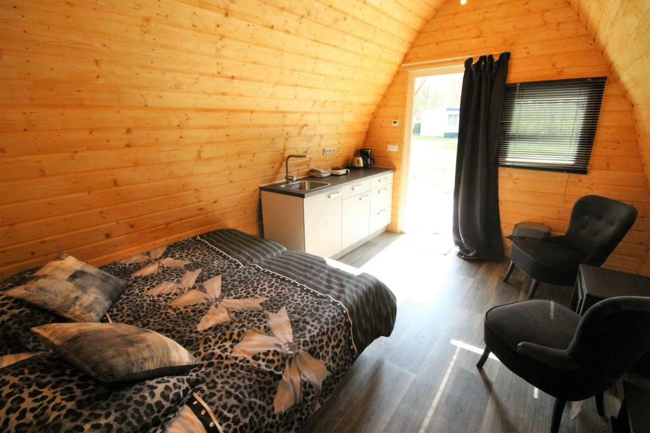 Luxe Eco Pod Op Camping De Stal Drijber Εξωτερικό φωτογραφία