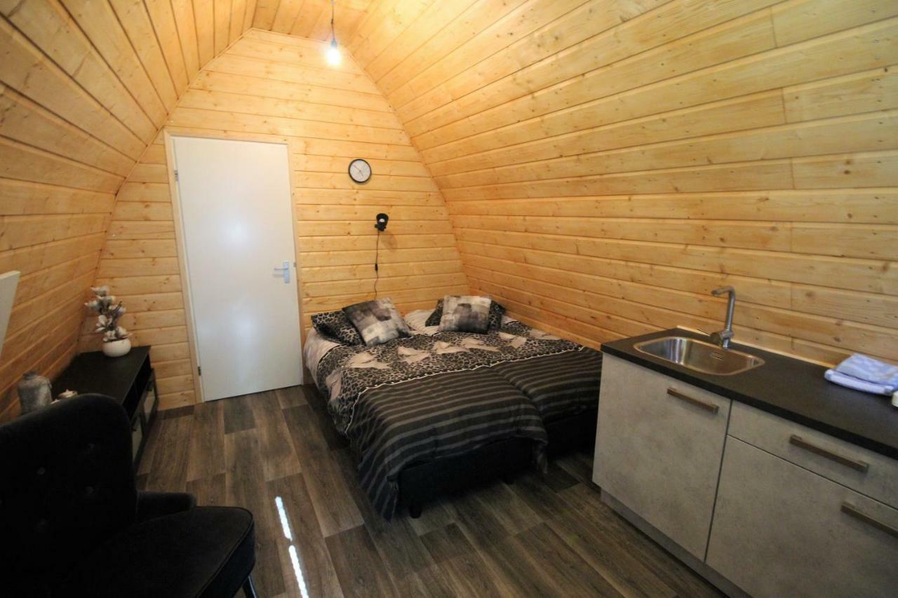 Luxe Eco Pod Op Camping De Stal Drijber Εξωτερικό φωτογραφία